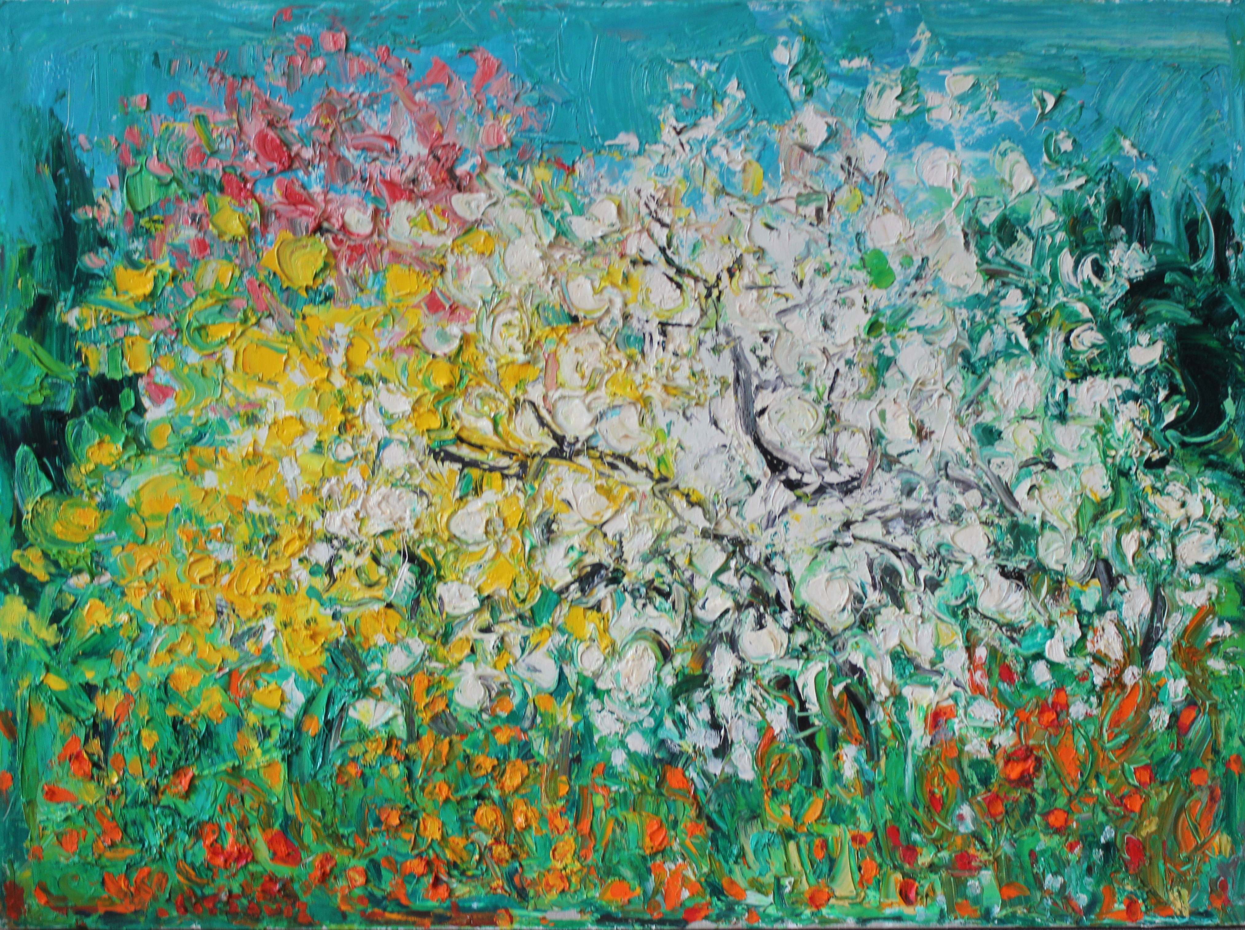 L'Amandier en fleurs